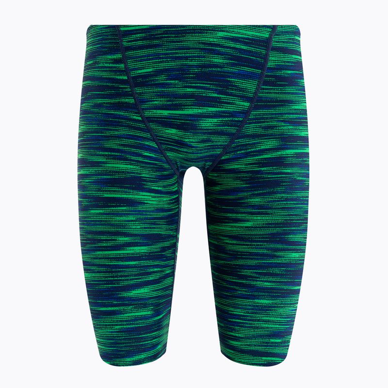 Jammery pływackie męskie TYR Fizzy Jammer blue/green