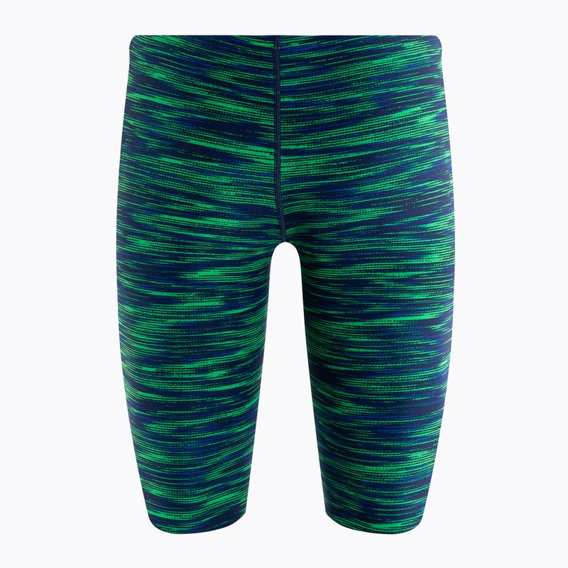 Jammery pływackie męskie TYR Fizzy Jammer blue/green 2