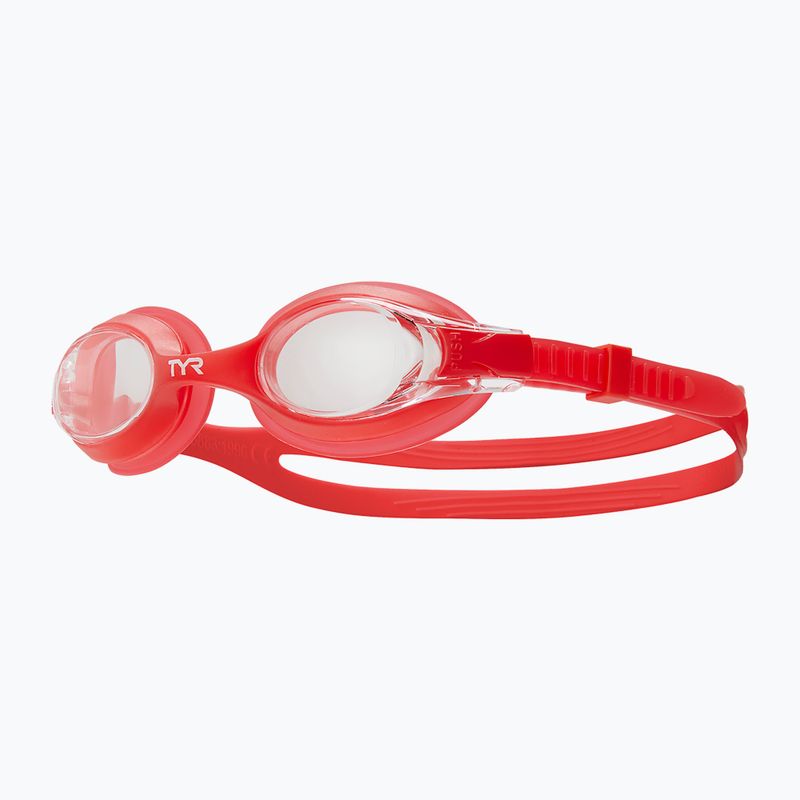 Okulary do pływania dziecięce TYR Swimple clear/ red