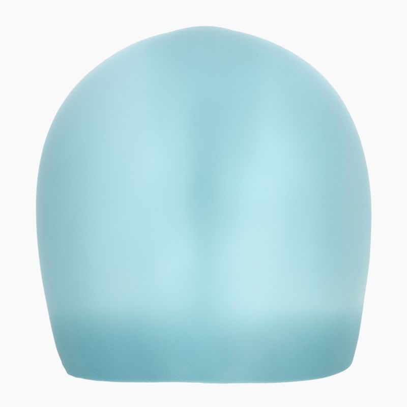 Czepek pływacki TYR Long Hair Wrinkle Free Silicone light blue 2