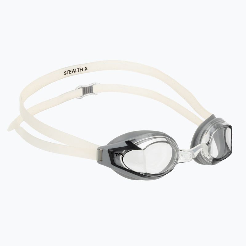 Okulary do pływania TYR Stealth-X Race clear/silver
