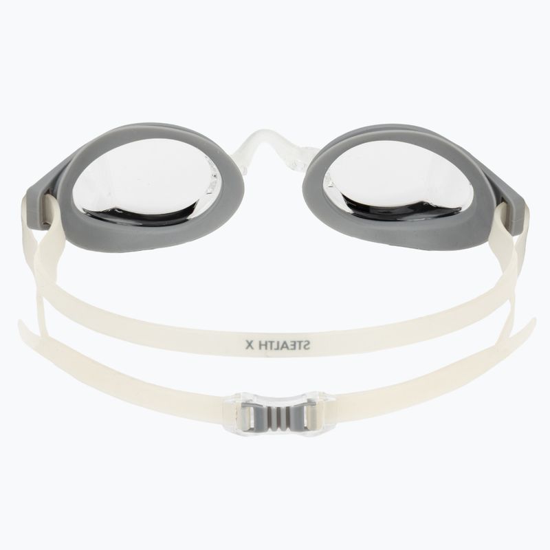 Okulary do pływania TYR Stealth-X Race clear/silver 4