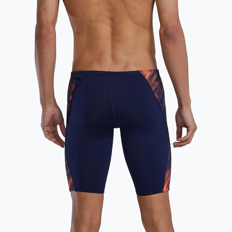 Jammery pływackie męskie TYR Soren Blade Splice Jammer orange 2
