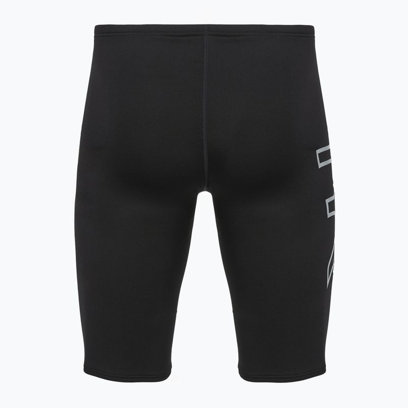 Jammery pływackie męskie TYR Soild Large Logo Jammer black 4