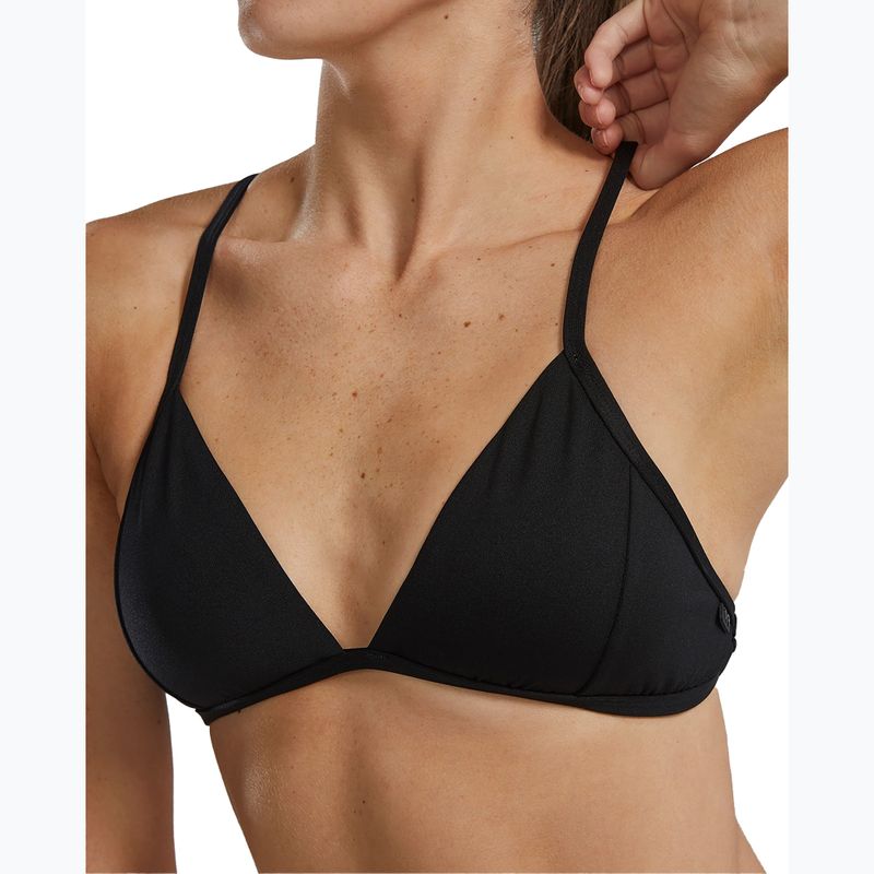 Góra od stroju kąpielowego TYR Solid Triangle Tieback black 5