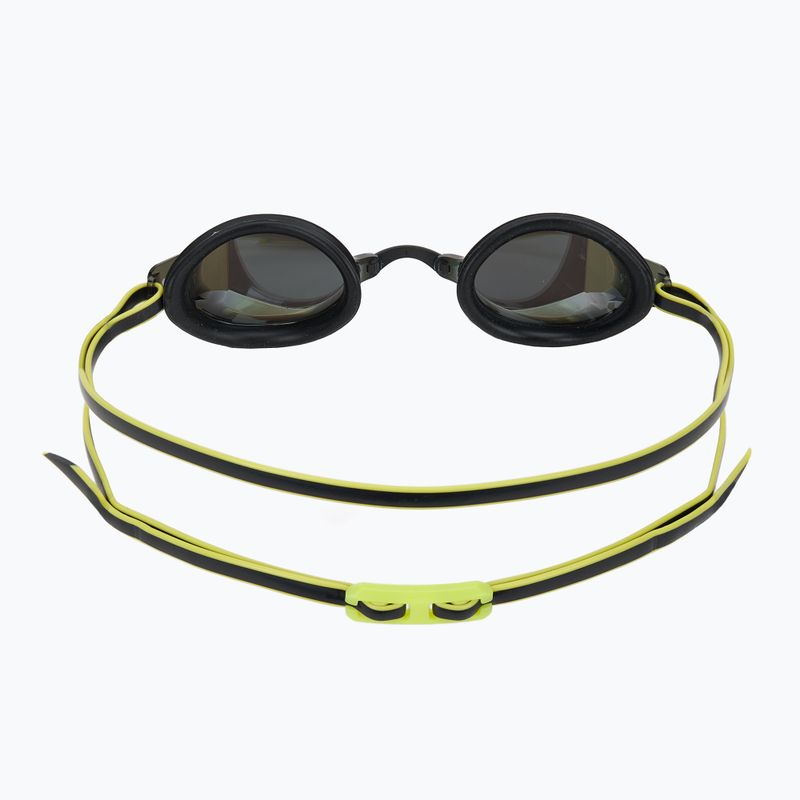 Okulary do pływania TYR Blackops 140 Ev Racing Mirrored fluo green/black 4