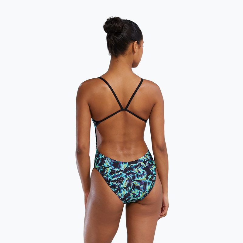 Strój pływacki jednoczęściowy damski TYR Durafast Elite Energia Cutoutfit green 5