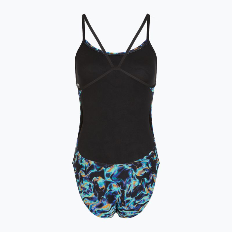 Strój pływacki jednoczęściowy damski TYR Durafast Elite Energia Cutoutfit blue 2