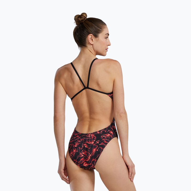 Strój pływacki jednoczęściowy damski TYR Durafast Elite Energia Cutoutfit red 5