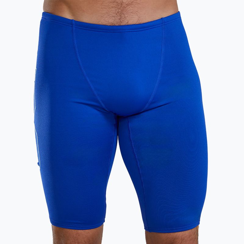 Jammery pływackie męskie TYR Soild Large Logo Jammer royal 5