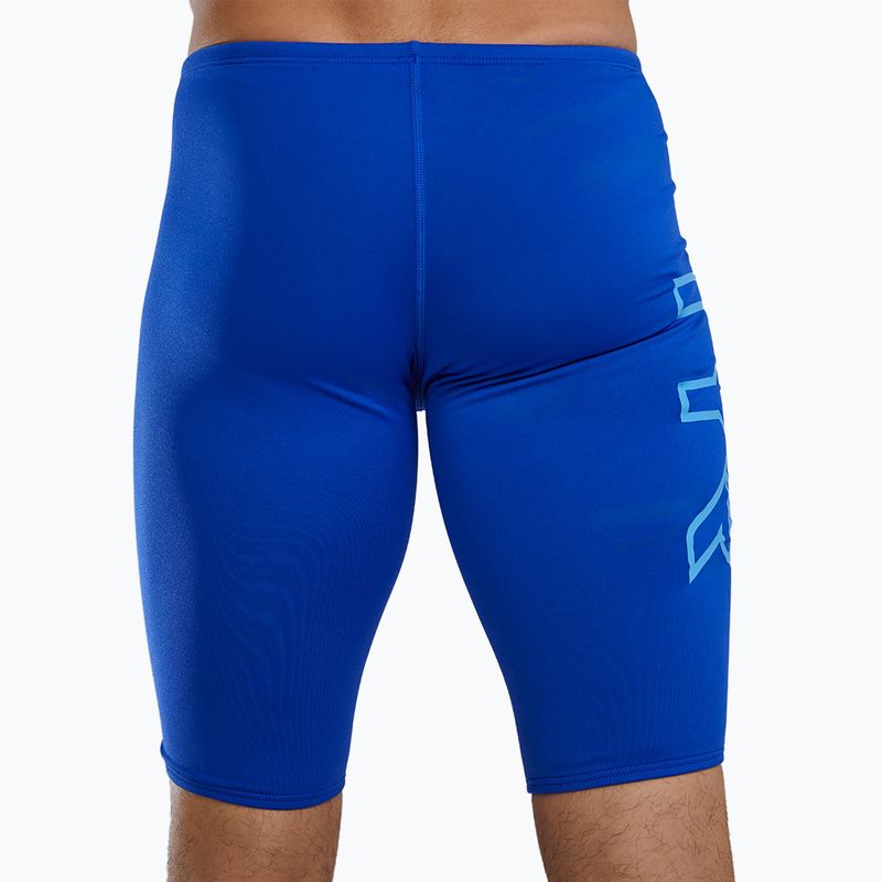 Jammery pływackie męskie TYR Soild Large Logo Jammer royal 6