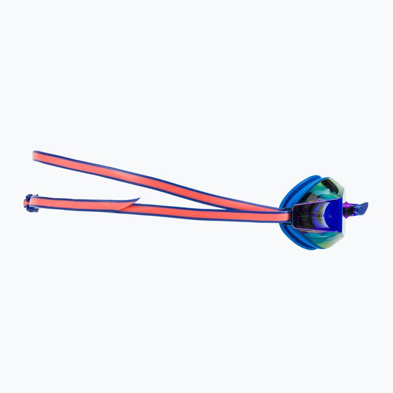 Okulary do pływania damskie TYR Blackops 140 Ev Racing Mirrored blue/coral 3