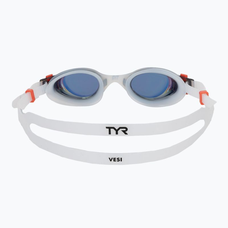 Okulary do pływania TYR Vesi Mirrored gold/white 4