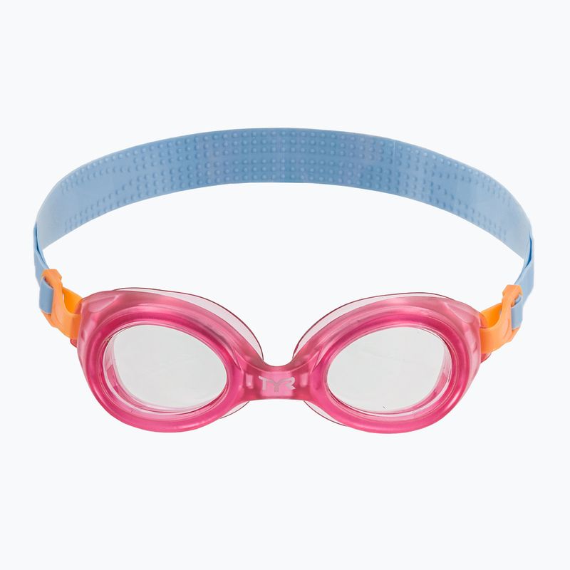 Okulary do pływania dziecięce TYR Aqua Blaze clear/pink 2