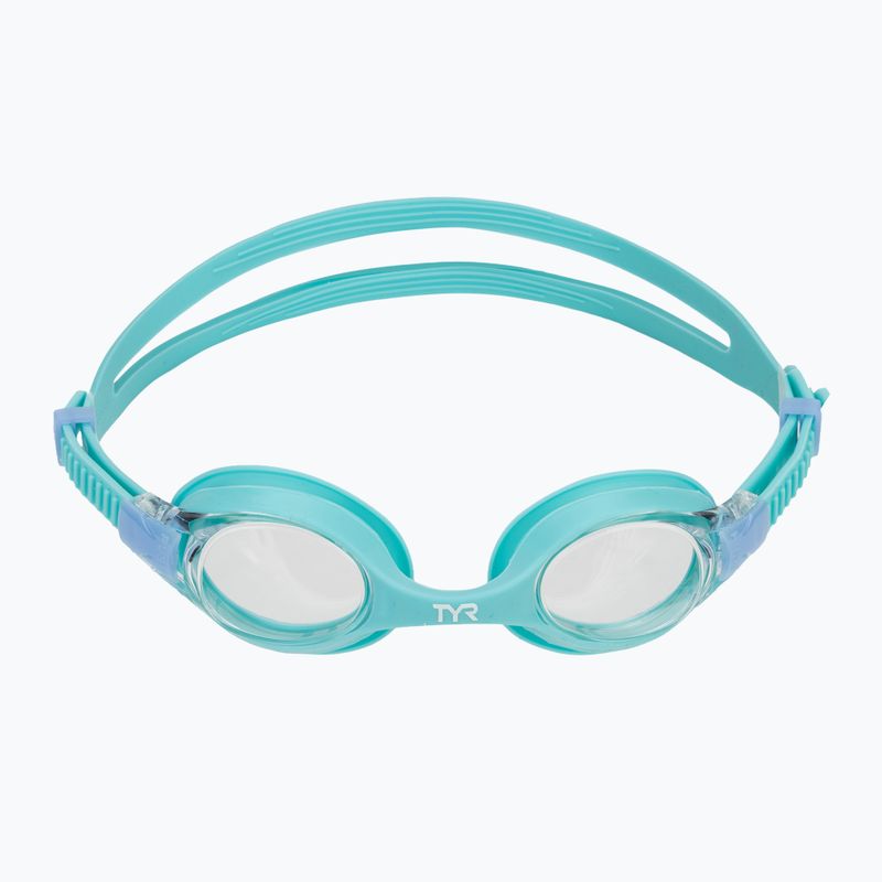 Okulary do pływania dziecięce TYR Swimple blue/black/black 2