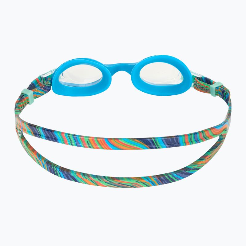 Okulary do pływania dziecięce TYR Swimple Printed teal/orange 4