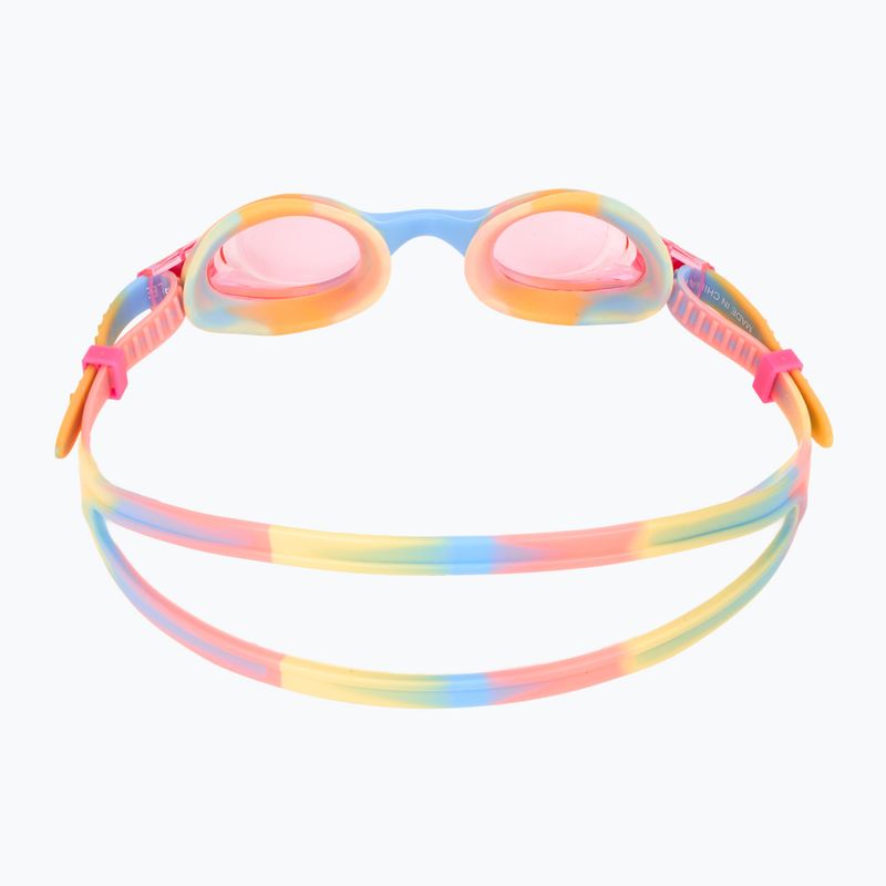 Okulary do pływania dziecięce TYR Swimple Tie Dye Non-Mirrored pink/orange/yellow 4