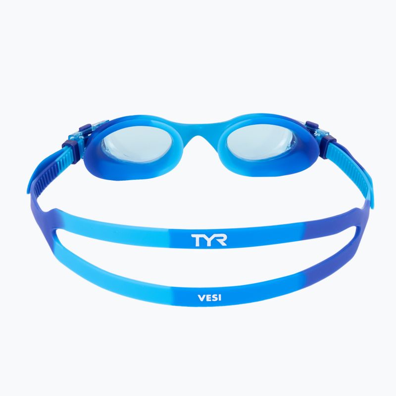 Okulary do pływania dziecięce TYR Vesi Tie Dye blue 4