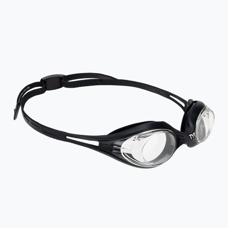 Okulary do pływania dziecięce TYR Hydra Flare black/cear