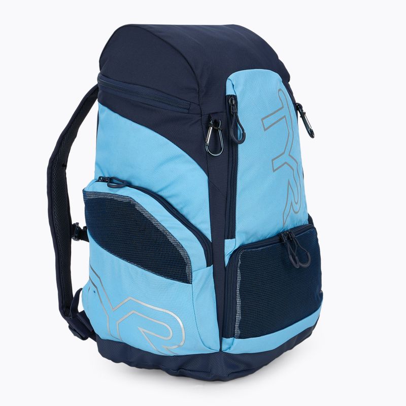 Plecak pływacki TYR Alliance Team 45 l light blue/navy 2