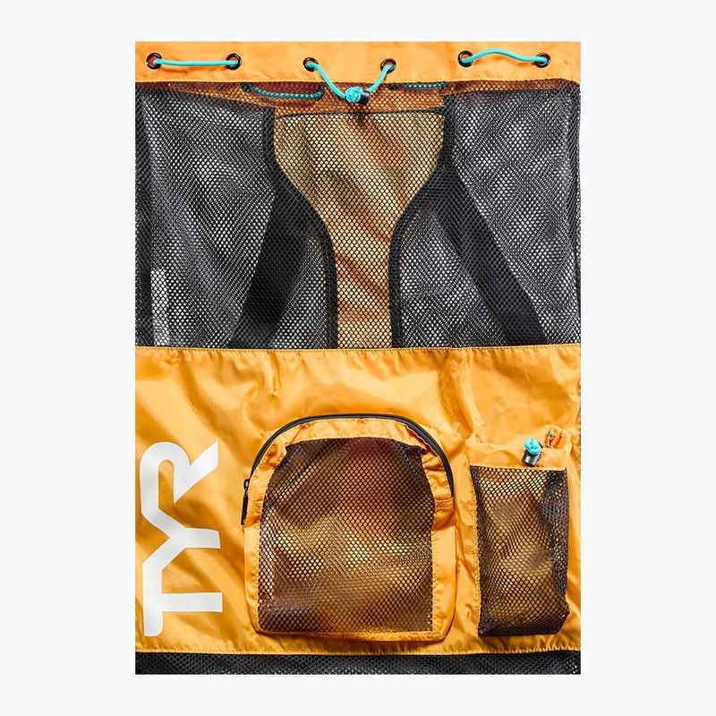 Worek pływacki TYR Big Mesh Mummy Bag 40 l orange 2