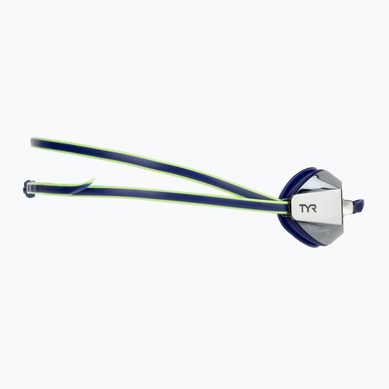Okulary do pływania TYR Blackops 140 Ev Racing Mirrorednavy/lime 3