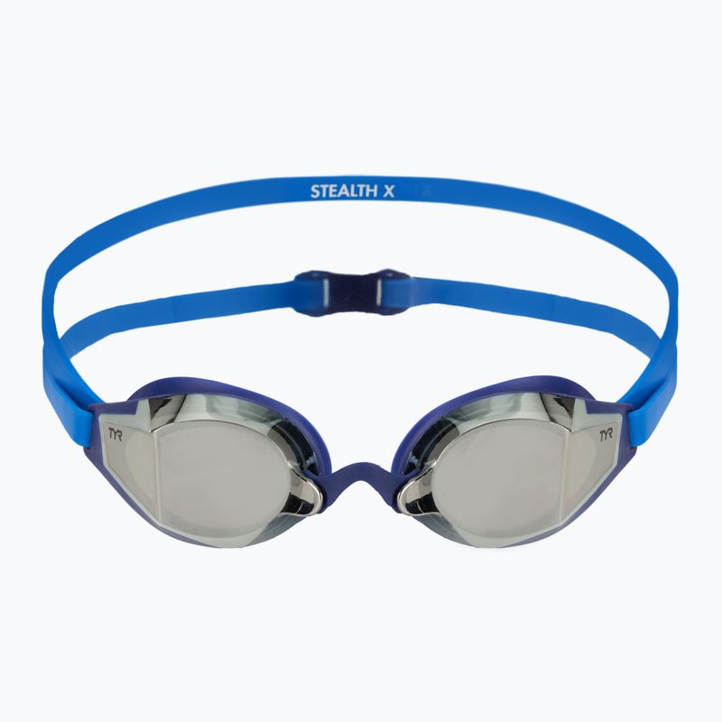Okulary do pływania TYR Stealth-X Performance Mirrored blue/multi 2