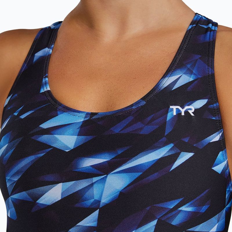 Strój pływacki jednoczęściowy damski Tyr Durafast Elite Triadic Maxfit blue 8