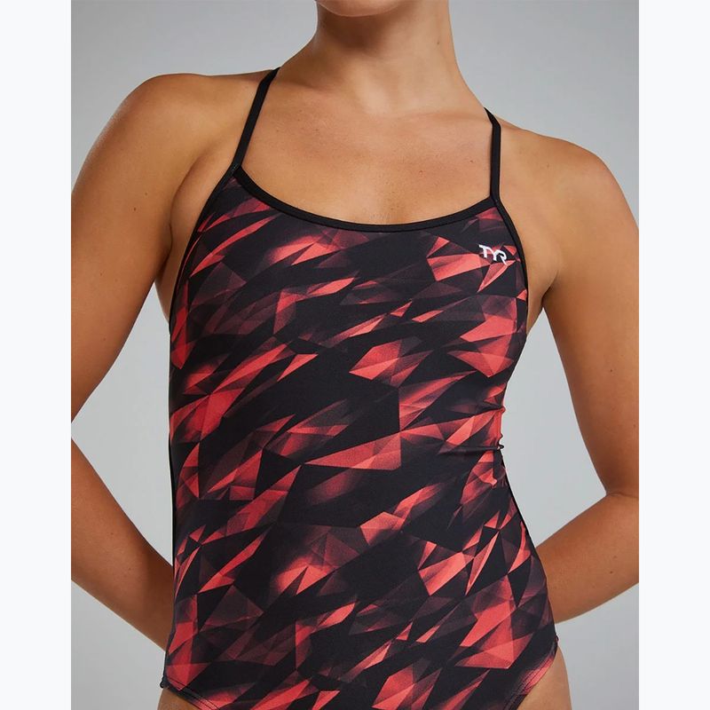 Strój pływacki jednoczęściowy damski TYR Durafast Elite Triadic Trinityfit red 8
