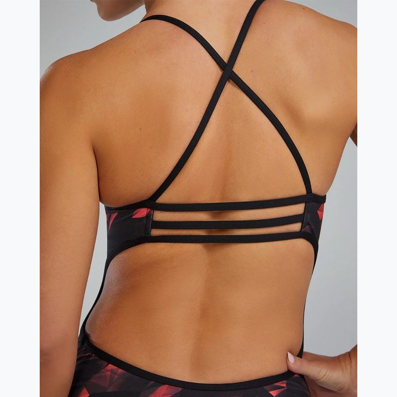 Strój pływacki jednoczęściowy damski TYR Durafast Elite Triadic Trinityfit red 10