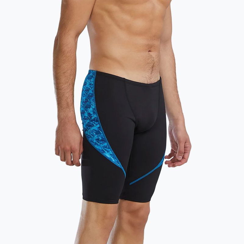Jammery pływackie męskie TYR Durafast Elite Oceanid Jammer light blue/aqua 4