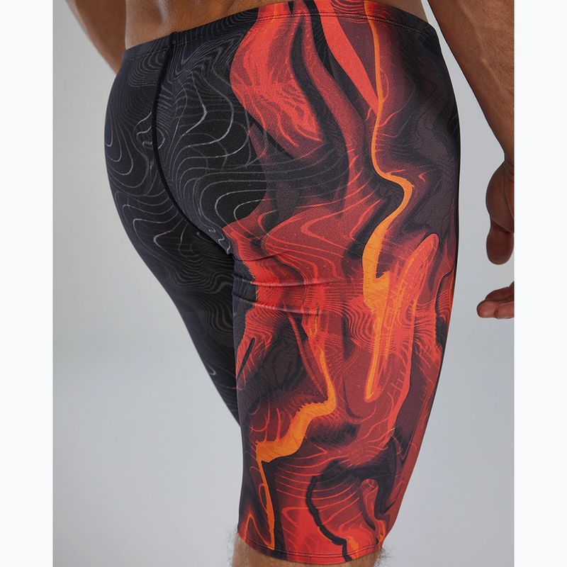 Jammery pływackie męskie Tyr Durafast Elite Firestorm metalic fire 6