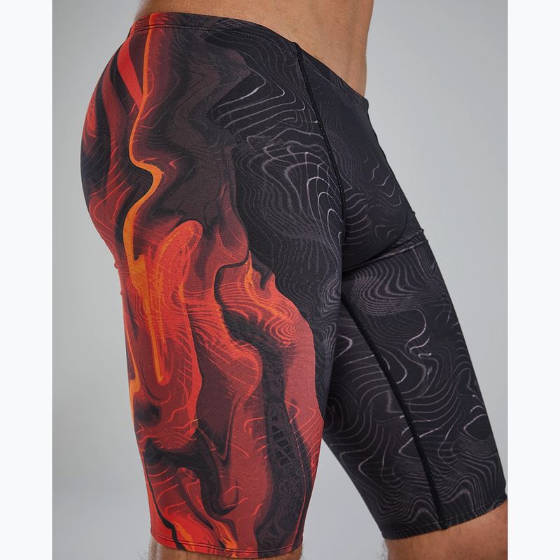 Jammery pływackie męskie Tyr Durafast Elite Firestorm metalic fire 8