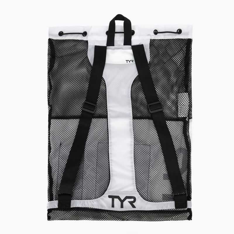 Worek pływacki TYR Big Mesh Mummy Bag 40 l white 2