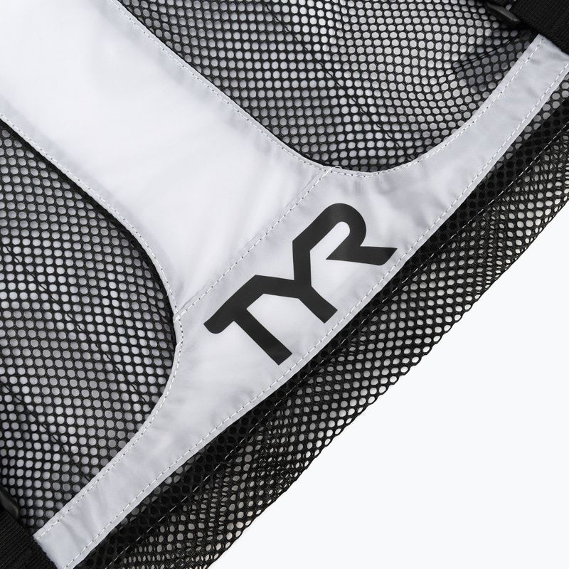 Worek pływacki TYR Big Mesh Mummy Bag 40 l white 3