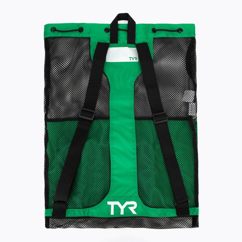 Worek pływacki TYR Big Mesh Mummy Bag 40 l kelly green 2