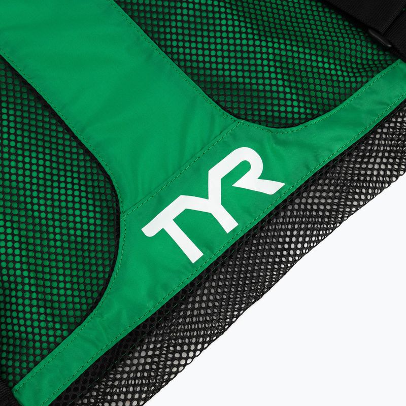 Worek pływacki TYR Big Mesh Mummy Bag 40 l kelly green 3