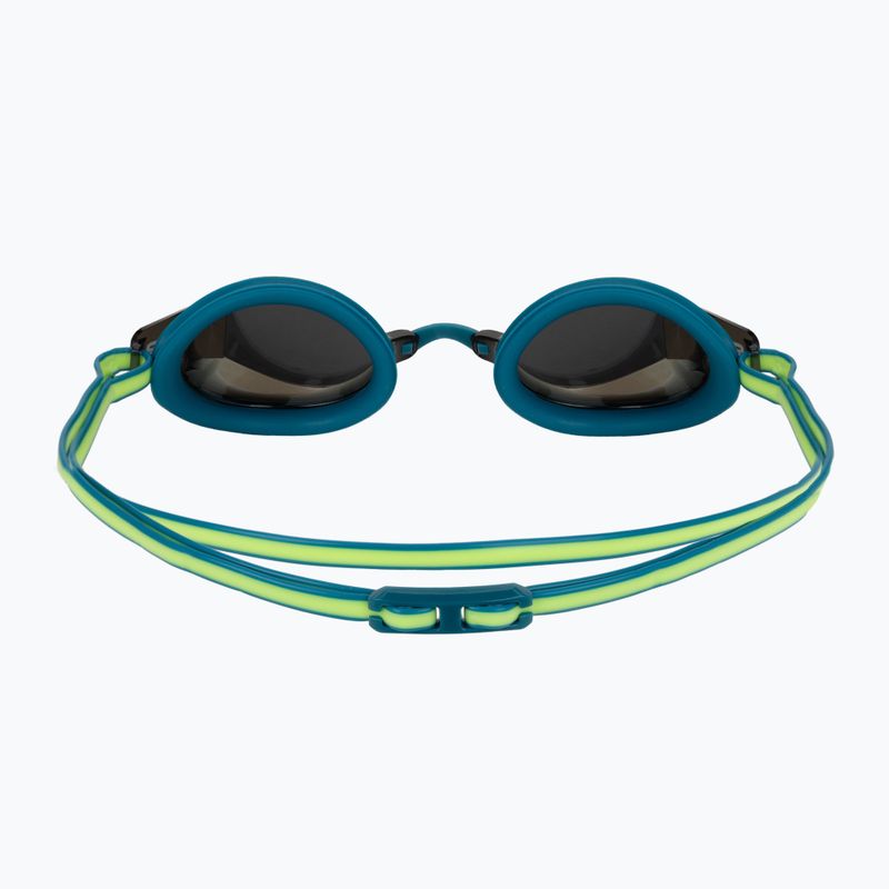 Okulary do pływania TYR Blackops 140 Ev Racing Mirrored turquoise/lime 5