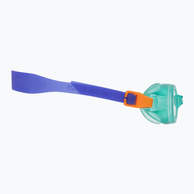 Okulary do pływania dziecięce TYR Aqua Blaze green/orange 3