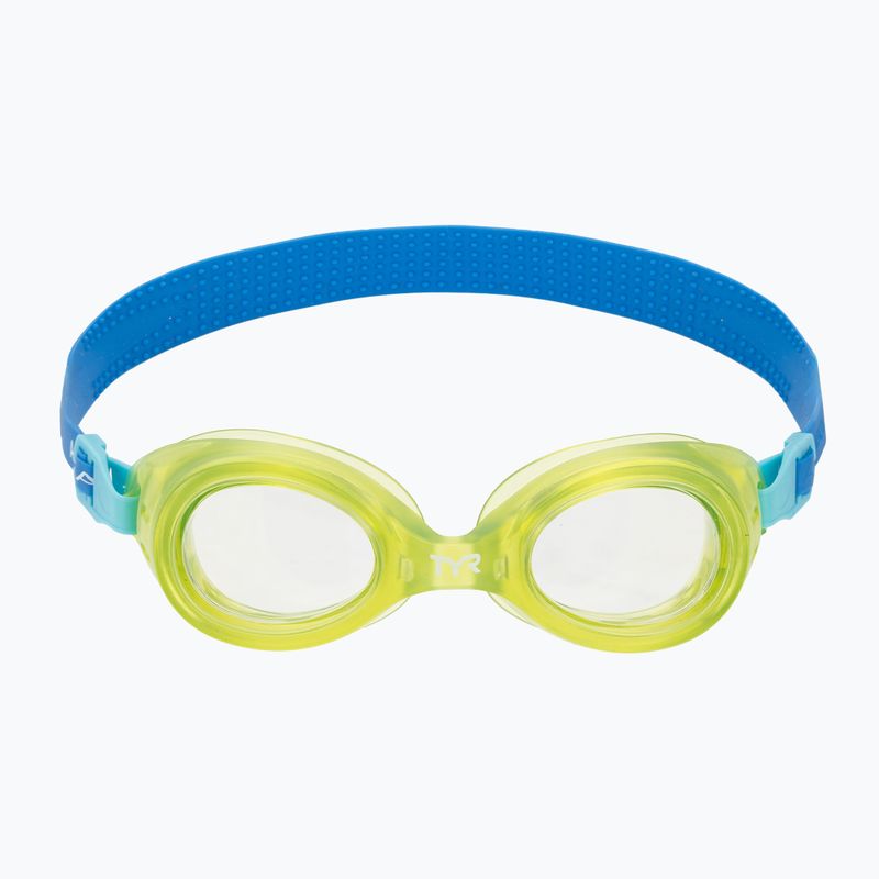 Okulary do pływania dziecięce TYR Aqua Blaze royal/lime 2