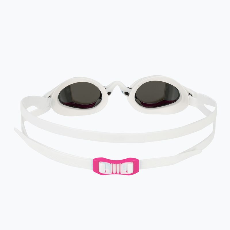 Okulary do pływania TYR Stealth-X Performance Mirrored pink/white 4