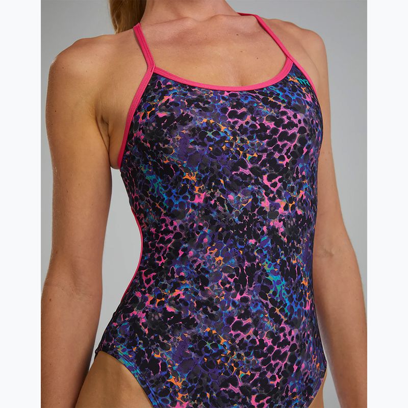 Strój pływacki jednoczęściowy damski TYR Durafast Elite Trinityfit petunia stipple 6