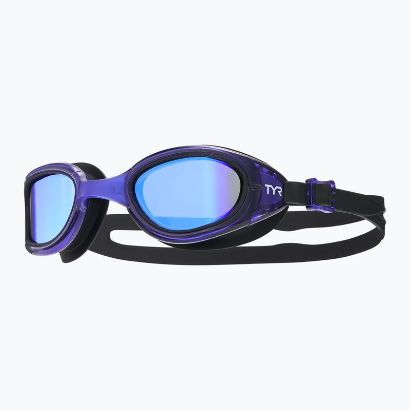 Okulary do pływania TYR Special Ops 2.0 Mirrored black/purple