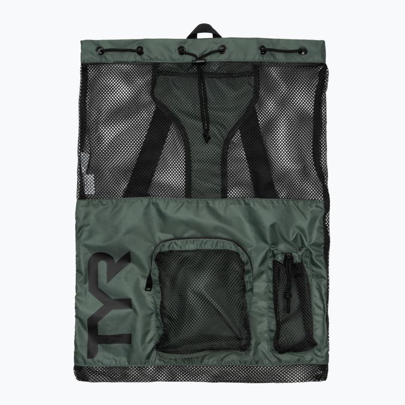 Worek pływacki TYR Big Mesh Mummy 40 l olive