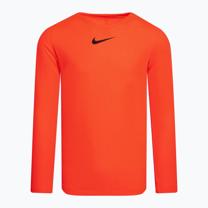 Bluza termoaktywna dziecięca Nike Dri-FIT Park First Layer bright crimson/black