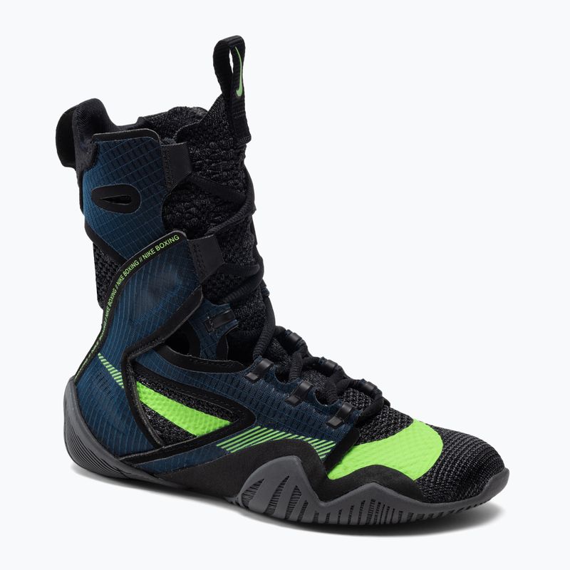 Buty bokserskie Nike Hyperko 2 black/metalic cool grey/blue