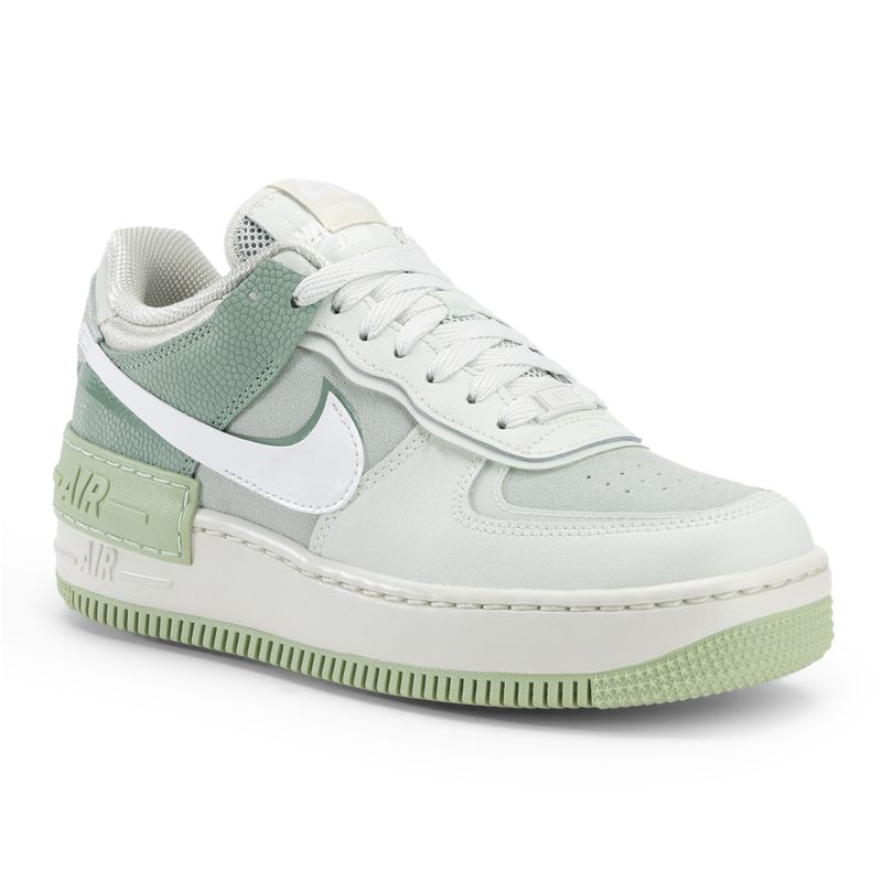 Buty damskie Nike Air Force 1 Shadow spruce aura/pistachio frost/silver pine/white 8