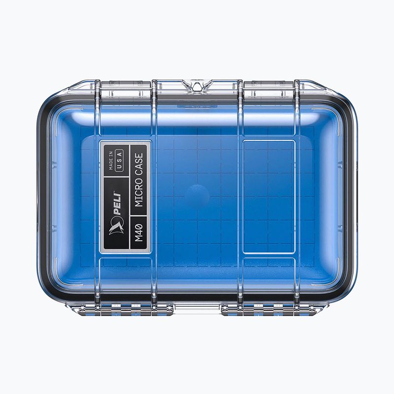 Pojemnik do przechowywania PELI M40 Micro Case clear blue 3