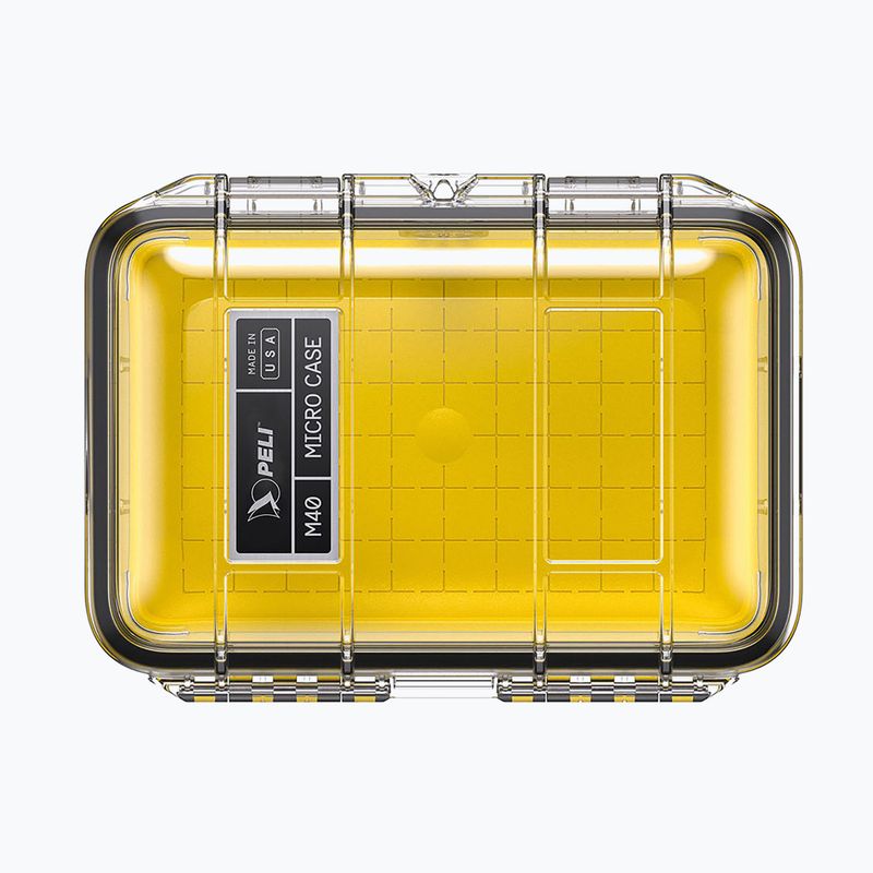 Pojemnik do przechowywania PELI M40 Micro Case clear yellow 3