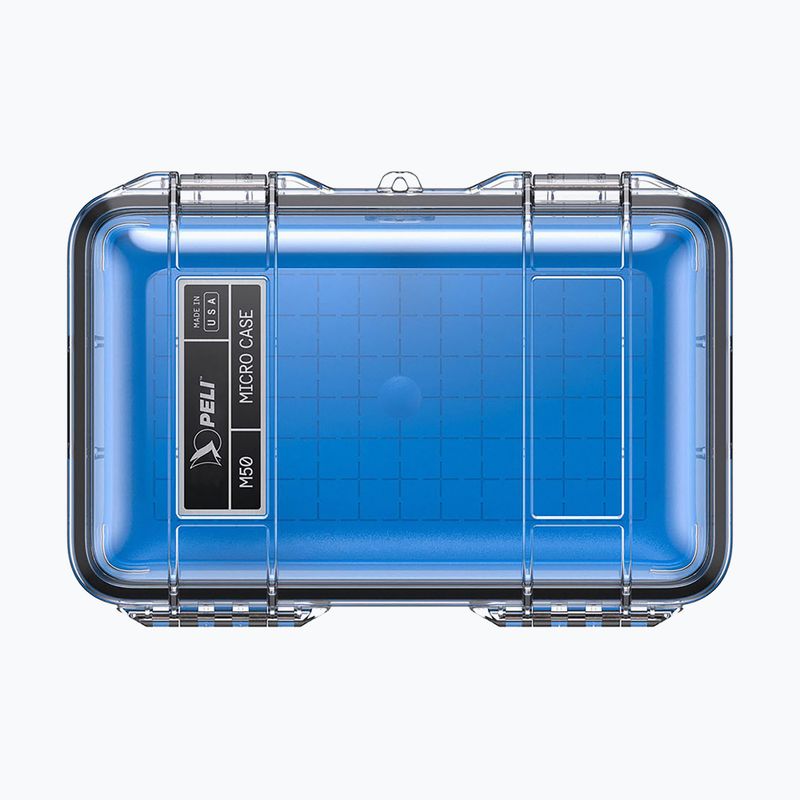 Pojemnik do przechowywania PELI M50 Micro Case clear blue 3